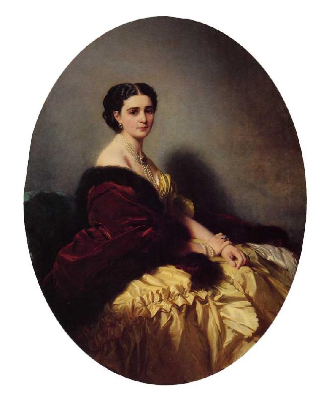 Franz Xaver Winterhalter Madame Sofya Petrovna Naryschkina